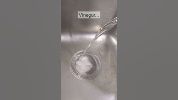 Does Baking Soda and Vinegar Work to Clear a Drain Clog? #shorts #diy #plumbing