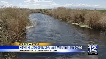 Water shortages impact Klamath basin economy, new study says